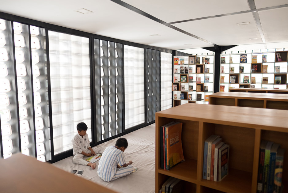 Microlibrary Taman Bima by SHAU Architect - Indonesia