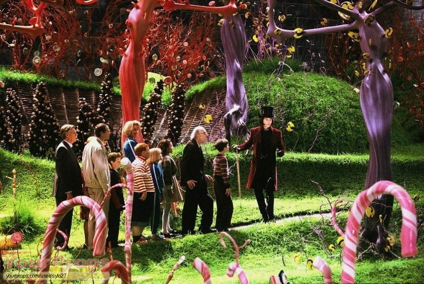 film-liburan---Charlie-and-the-Chocolate-Factory-Chocolate-Room-Lolli-Plant-and-Tree-Lollipop-4