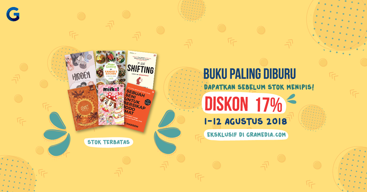 ALERT! 7 Novel Best Seller Ini Lagi Diskon di Gramedia.com