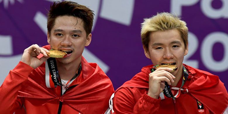 Kevin Sanjaya & Marcus Gideon - Asian Games 2018