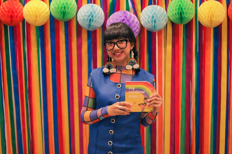 Diana Rikasari Rilis Buku Cerita Anak, My Rainbow Days