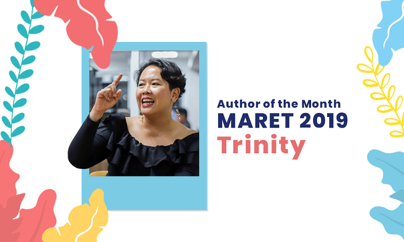 AUTHOR OF THE MONTH: Trinity Sukses Diet Hingga 16 Kg, Apa Rahasianya?