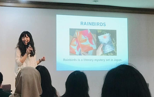 author of the month Clarissa Goenawan penulis Rainbirds