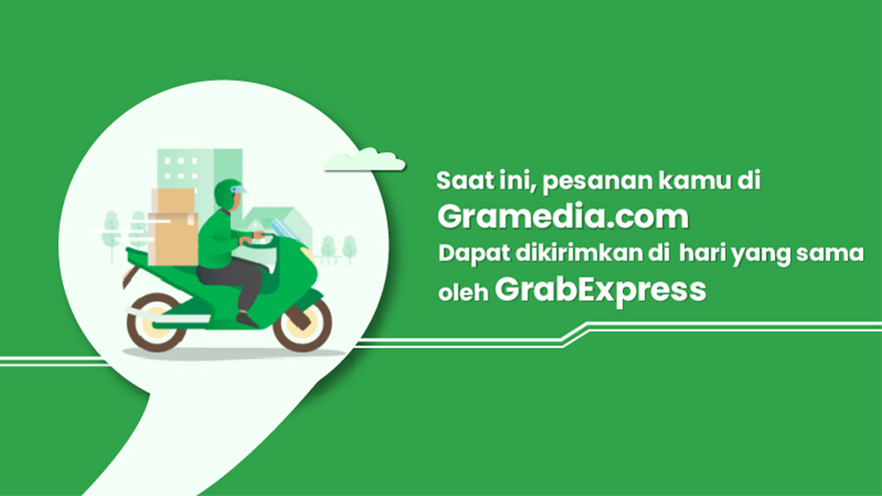 Beli Buku di Gramedia.com Lebih Cepat Sampai dengan Same Day Delivery