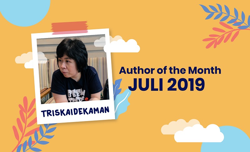 AUTHOR OF THE MONTH: Saat Triskaidekaman Wujudkan Cara Berbahagia Tanpa Kepala