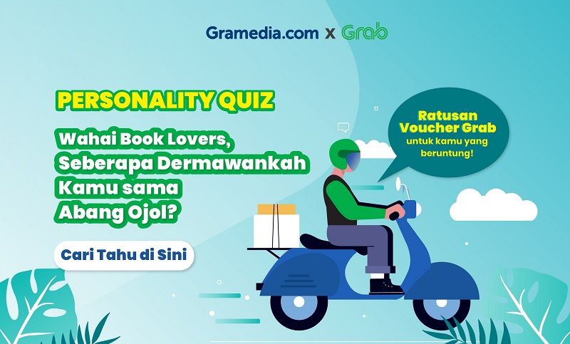 (PERSONALITY QUIZ) Wahai Book Lovers, Seberapa Dermawankah Kamu sama Abang Ojol?