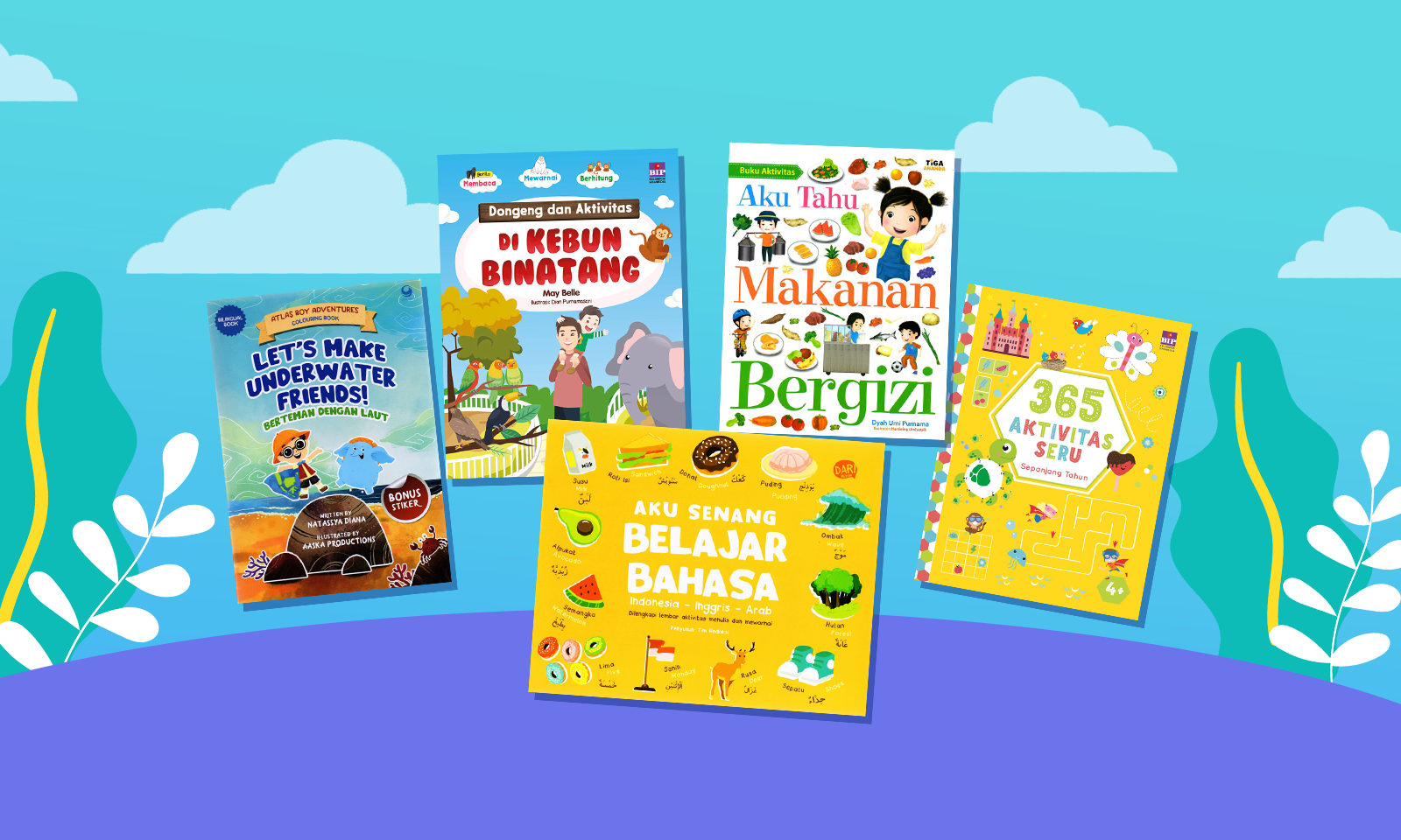 Rekomendasi Buku Aktivitas Anak untuk Tumbuh Kembangnya