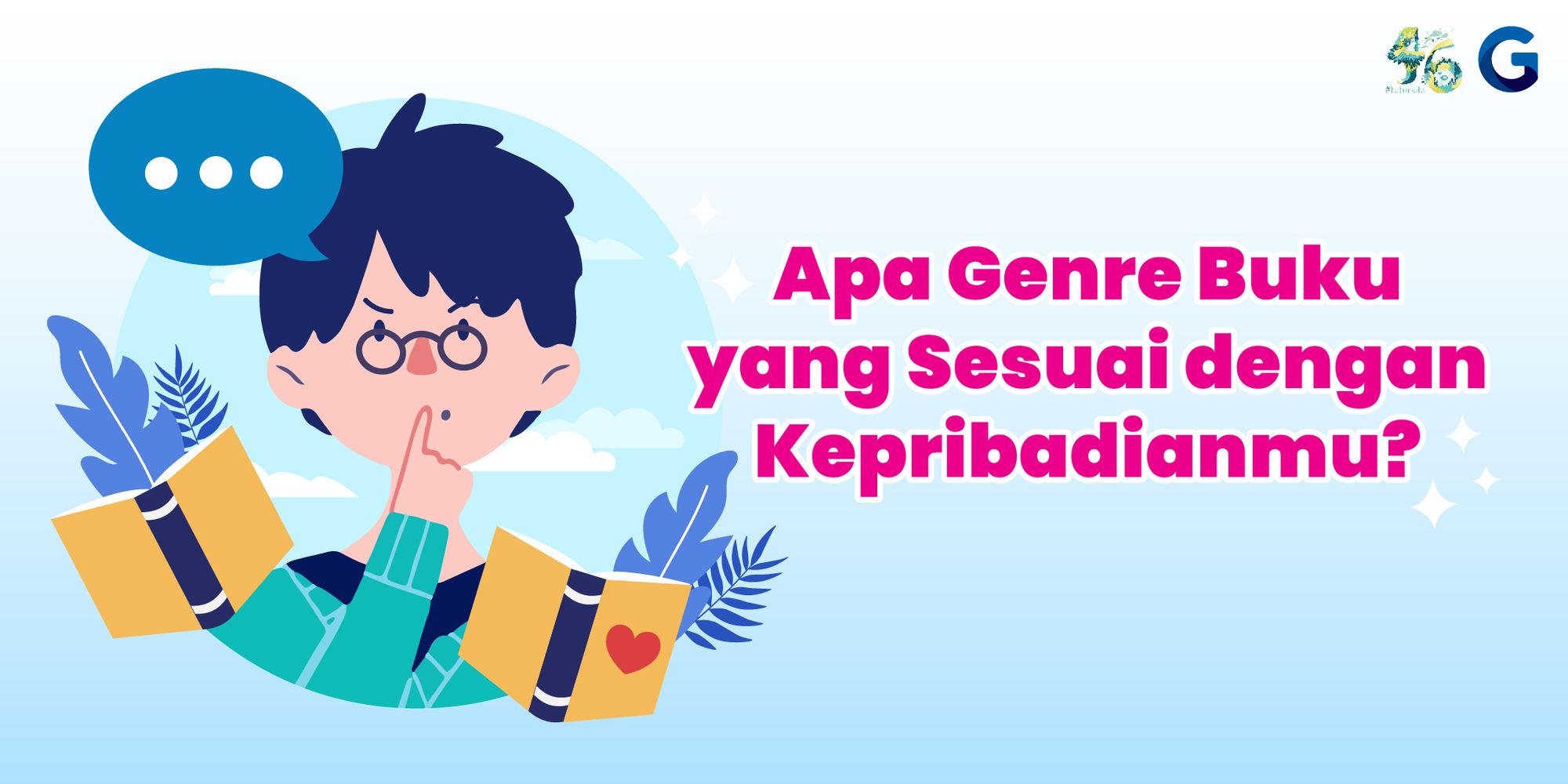 (Personality Quiz) Apa Genre Buku yang Sesuai dengan Kepribadianmu?