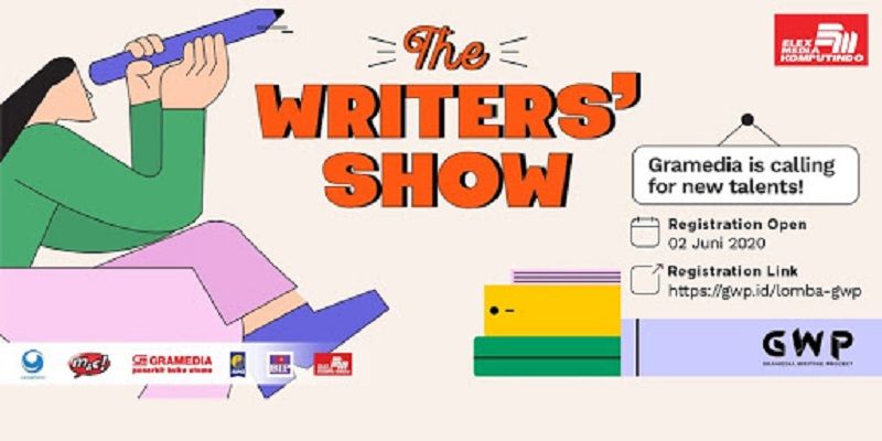 Wujudkan Mimpimu Jadi Penulis Terkenal di The Writers' Show
