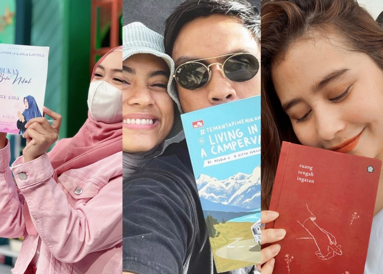 Jago Menulis dan Jadi Best Seller, Ini 7 Artis yang Merilis Buku Baru