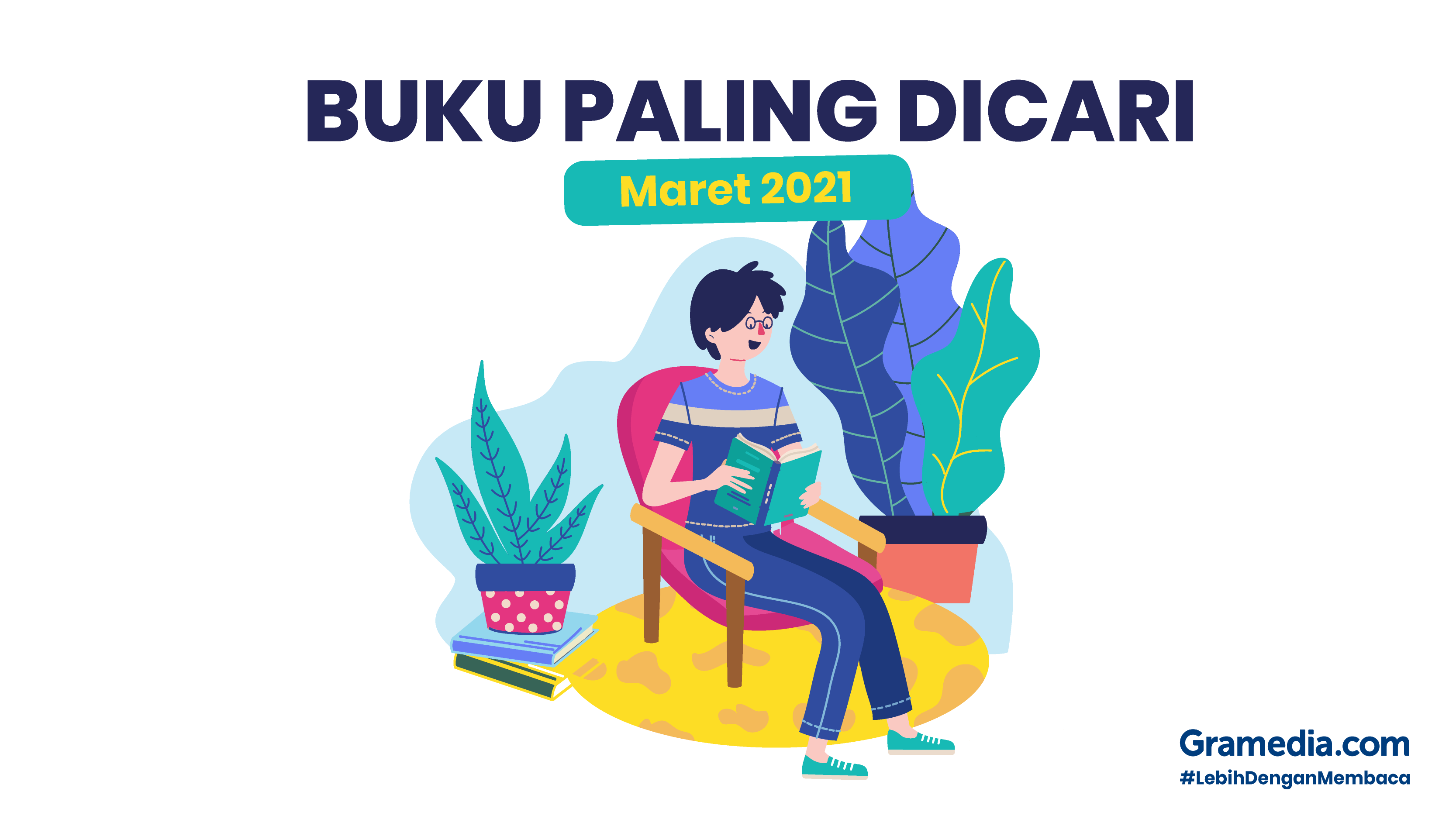 10 Buku Best Seller Bulan Maret 2021