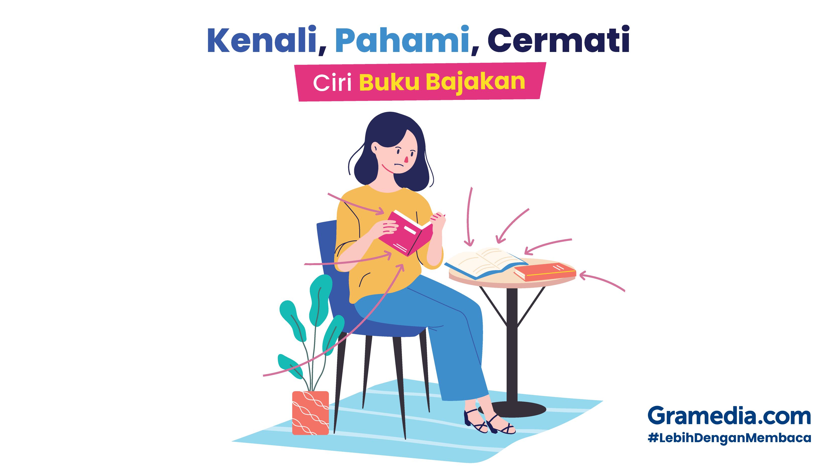 Kenali Ciri-Ciri Buku Bajakan dan Pahami Kerugiannya. Jangan Lagi Dibeli!