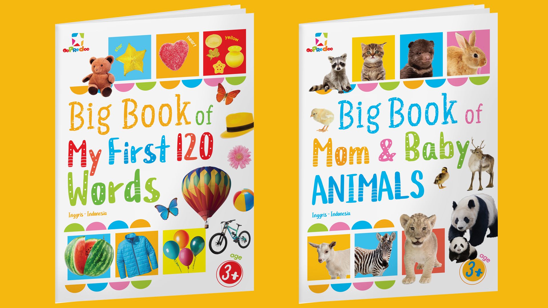 Big Book: Belajar Mengenal Kata & Mengenal Hewan