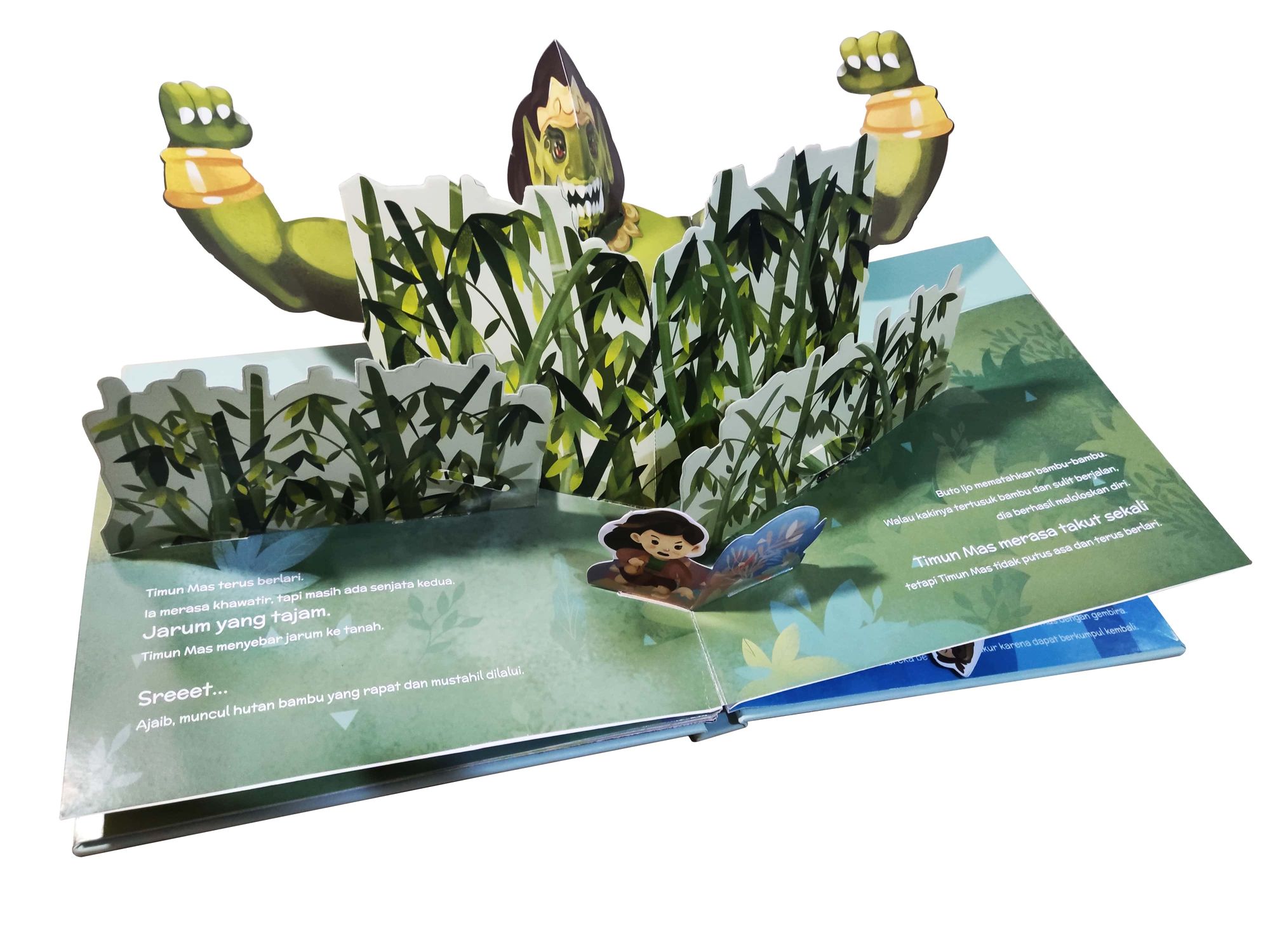 Lebih Seru Menceritakan Kisah Timun Mas dengan Pop Up Book