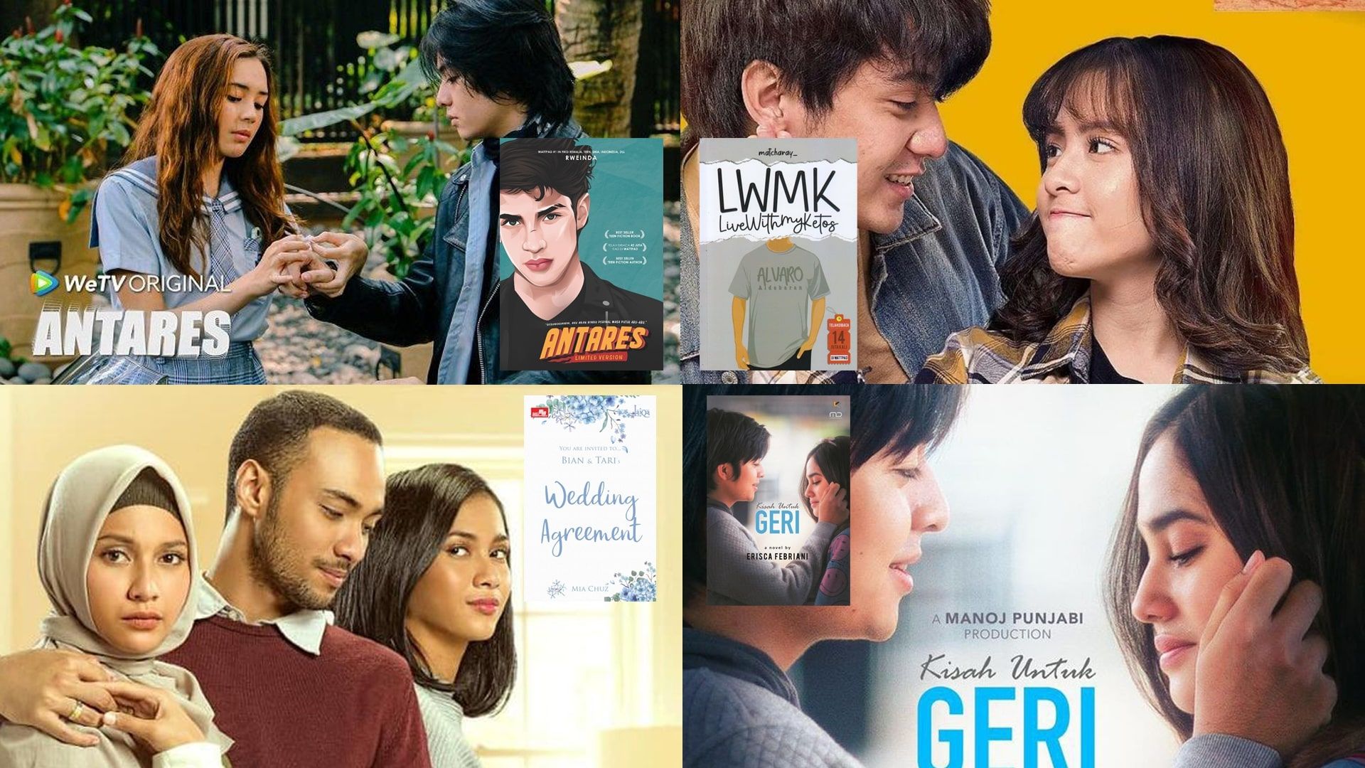 Deretan Novel Wattpad yang Jadi Film dan Series Terbaru