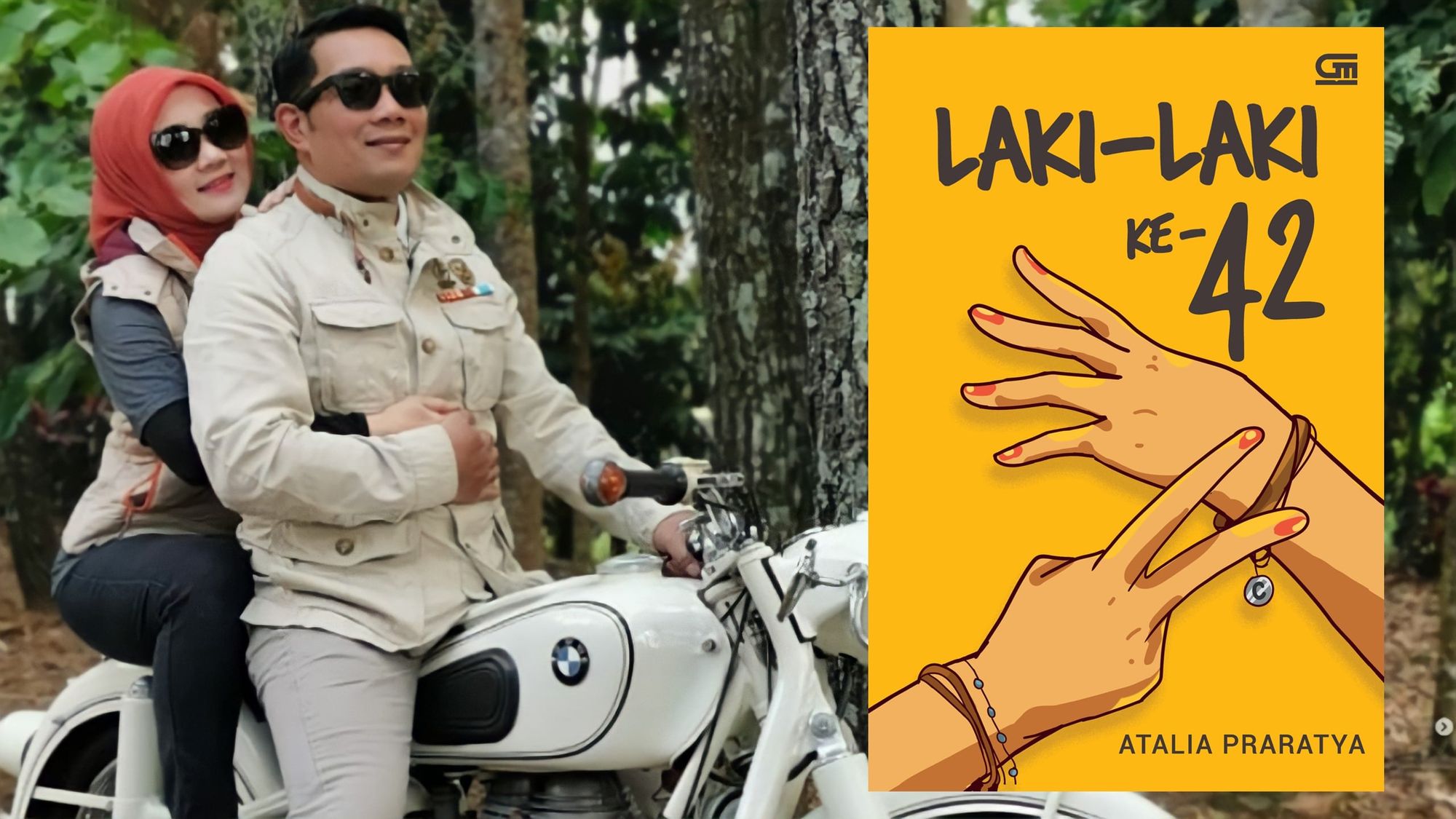 Buku Laki-Laki Ke-42, Kisahkan Ridwan Kamil si Pejuang Cinta Nomor 42