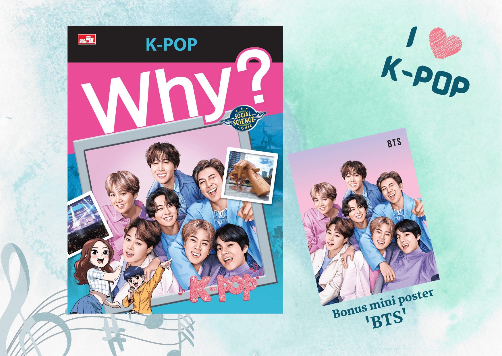 Mengenal K-Pop di Masa Dahulu, Kini, dan Nanti Lewat Komik Why