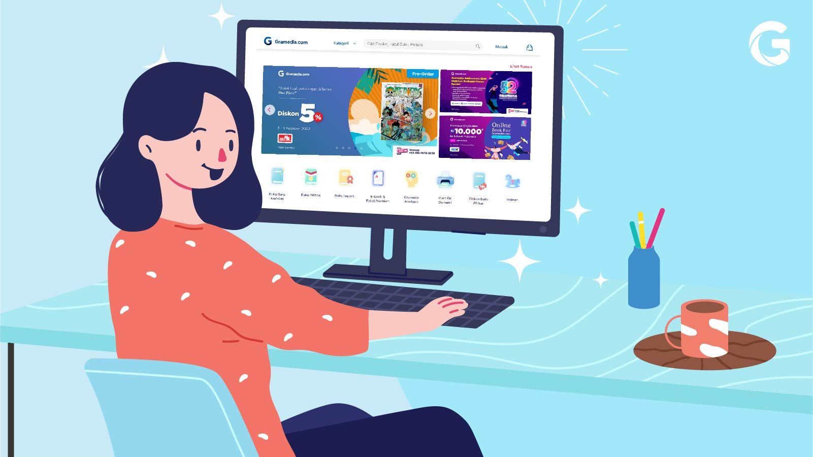 Wajib Tahu, Ini Dia Cara Terbaru Belanja Online di Gramedia.com