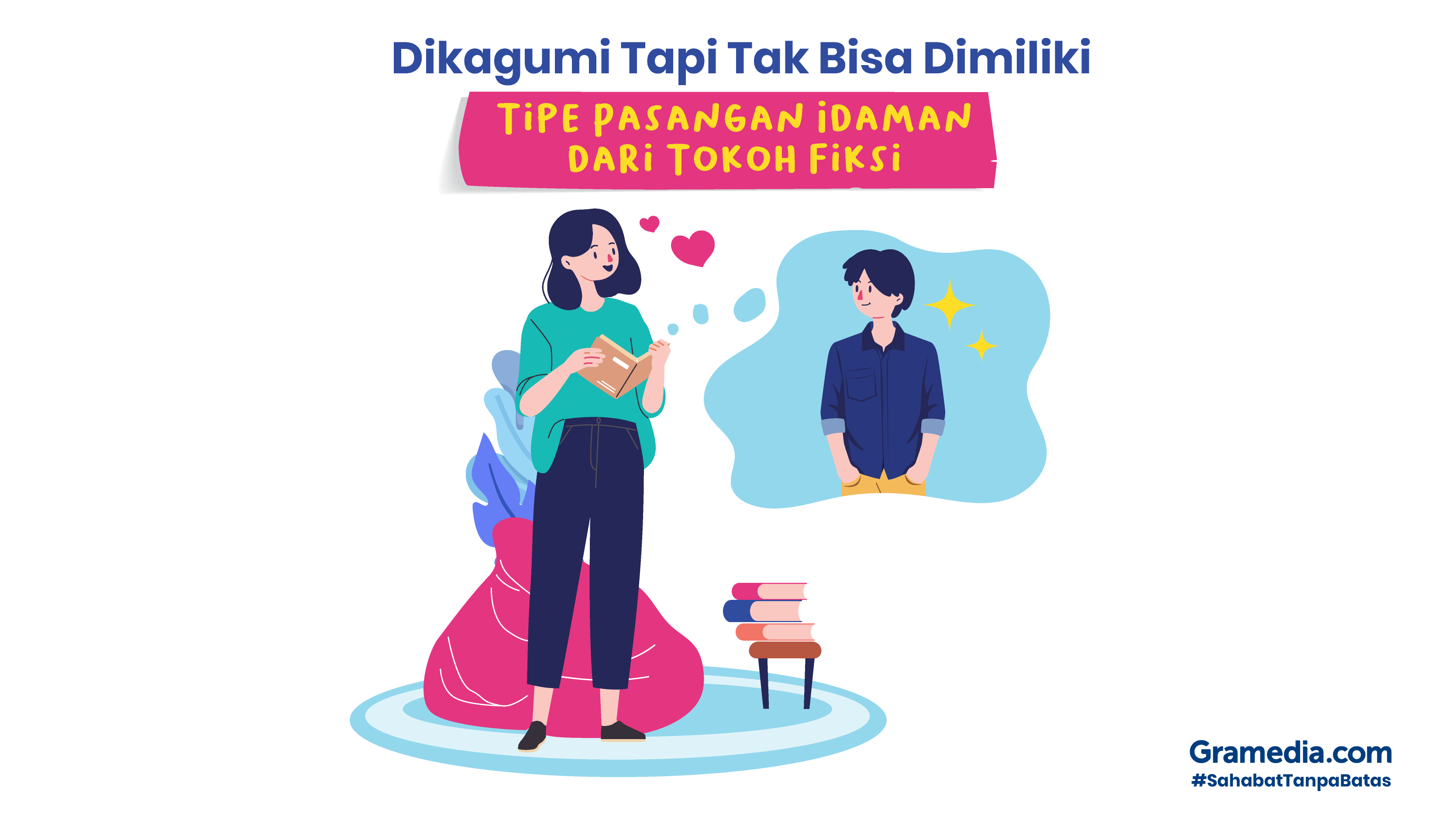 10 Tokoh Fiksi Idaman Sejuta Umat dalam Buku-Buku Populer