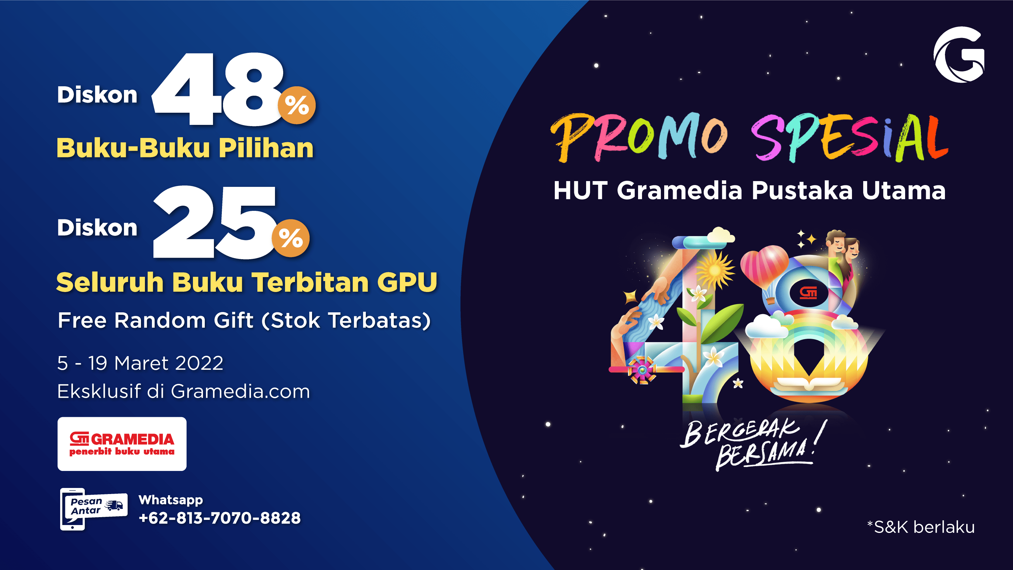 10 Rekomendasi Buku Terbaru yang Bisa Kamu Buru di Promo Ulang Tahun GPU