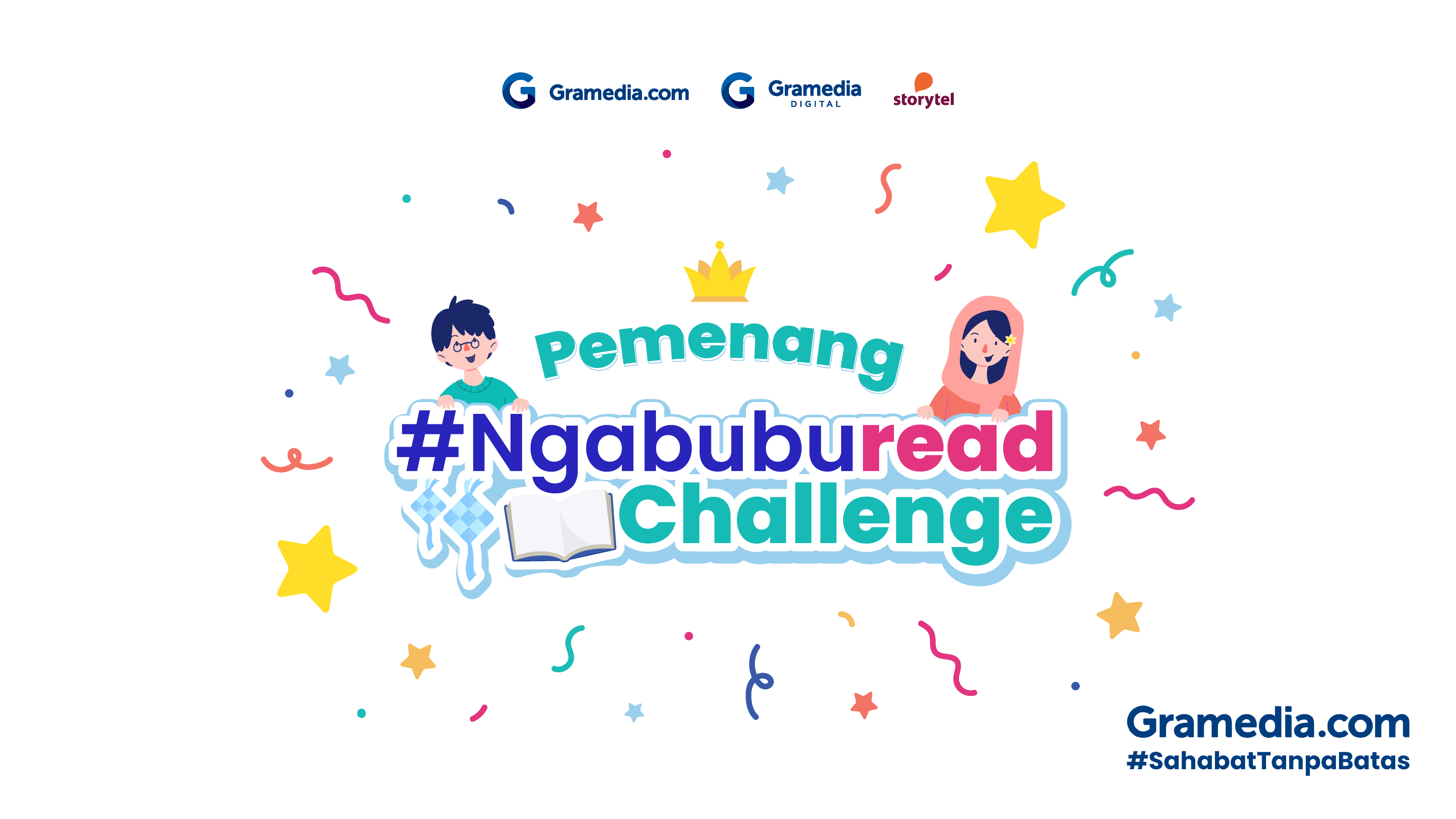 Ini Dia Pemenang #NgabubureadChallenge Tahun 2022