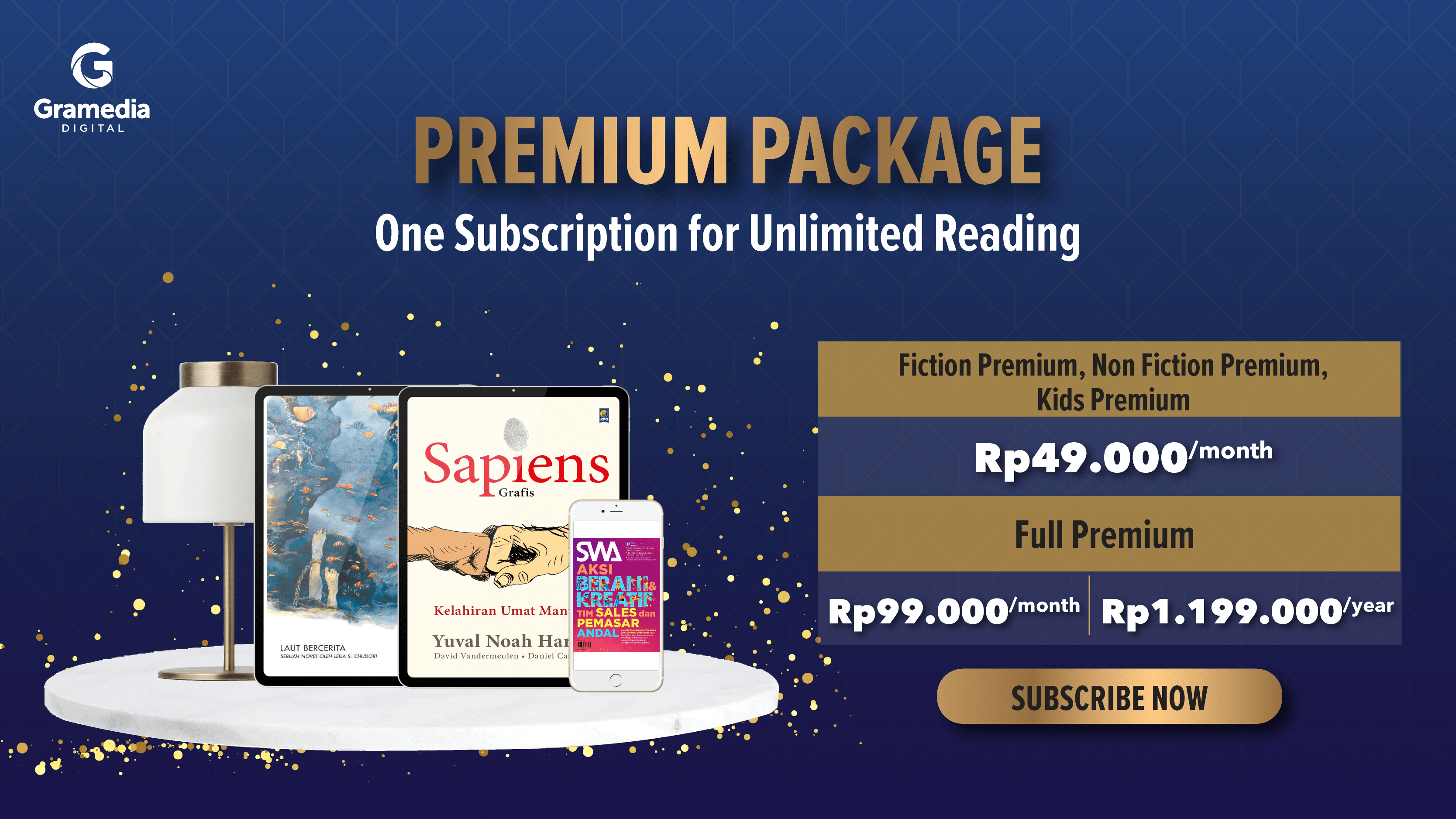 Berlangganan Paket Premium Gramedia Digital Sekarang Bisa Lewat Gramedia.com!