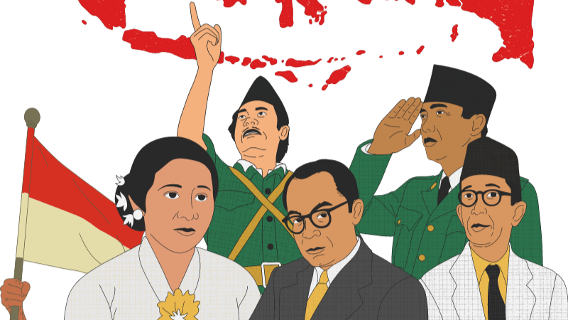 10 Pahlawan Kemerdekaan Indonesia Selain Soekarno-Hatta