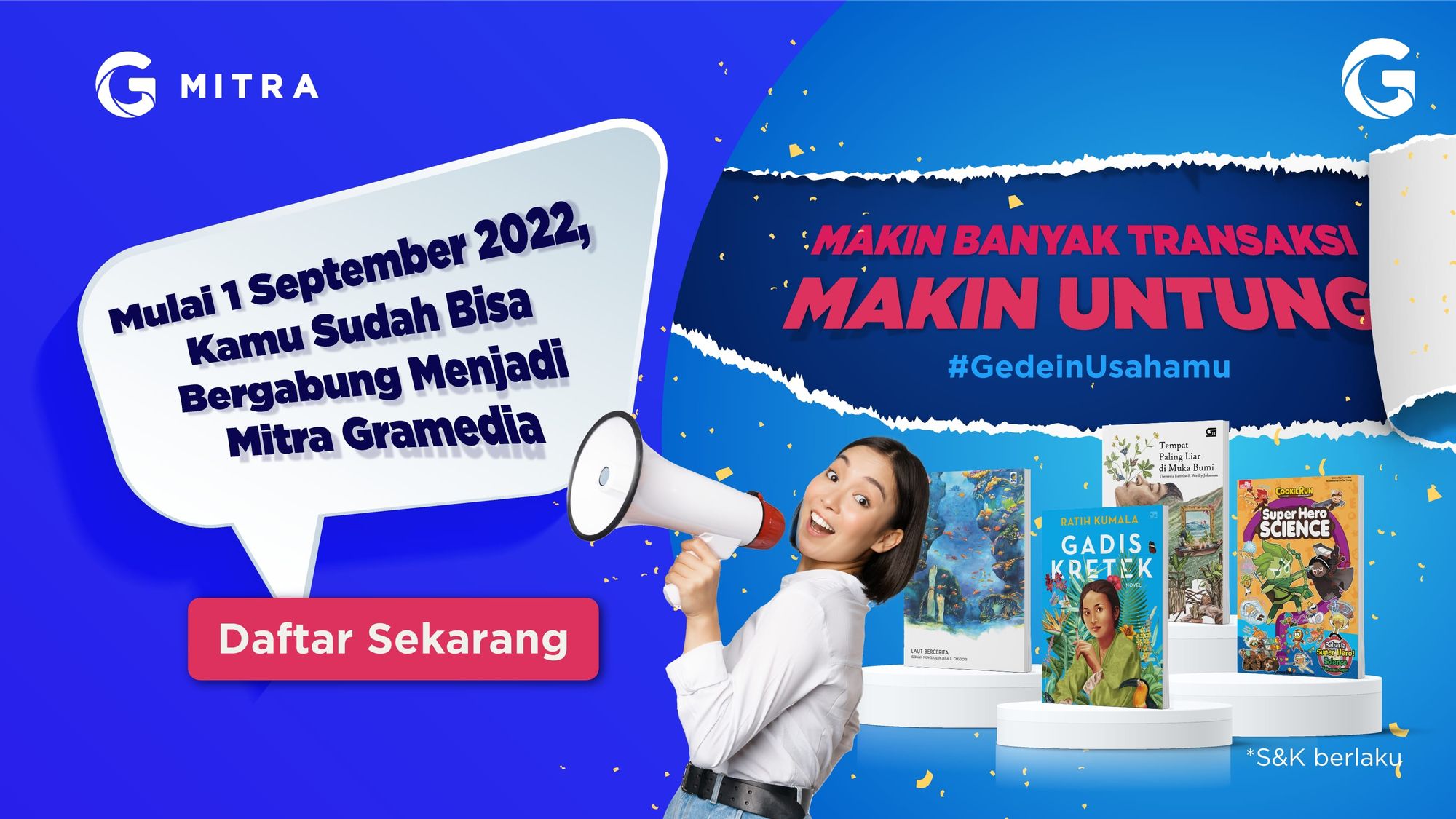 Cara Menjadi Mitra Gramedia untuk Tingkatkan Keuntungan Usaha