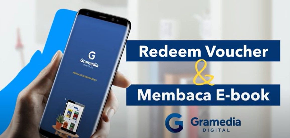 Cara Mudah Menukarkan atau Redeem Kode Voucher Gramedia Digital