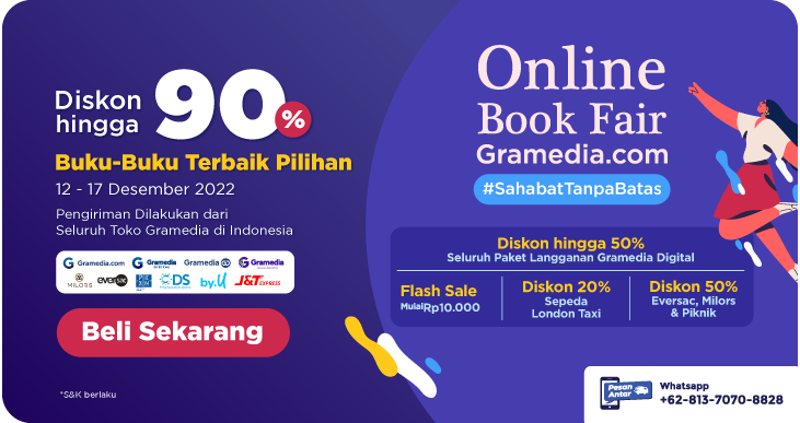 Online Book Fair Hadir Lagi, Diskon hingga 90% dan Berhadiah Samsung Z Flip 4!