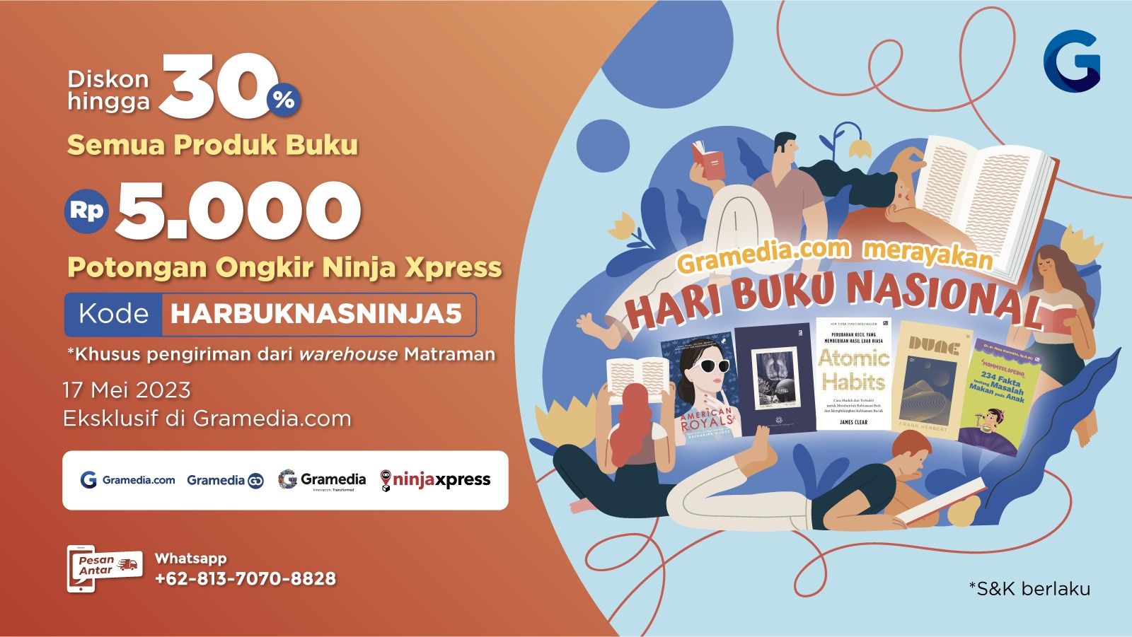 10 Buku Fiksi dan Non-fiksi yang Wajib Kamu Baca di Hari Buku Nasional!