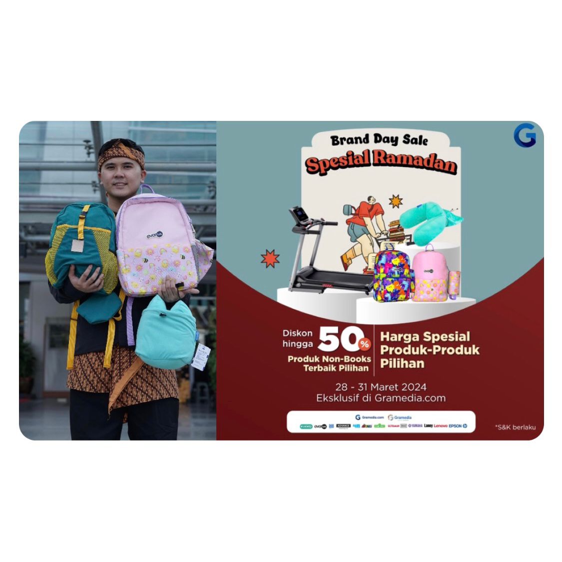 Brand Day Sale Ramadan: Tas Keren dari Eversac Kinder Diskon Gila-gilaan!