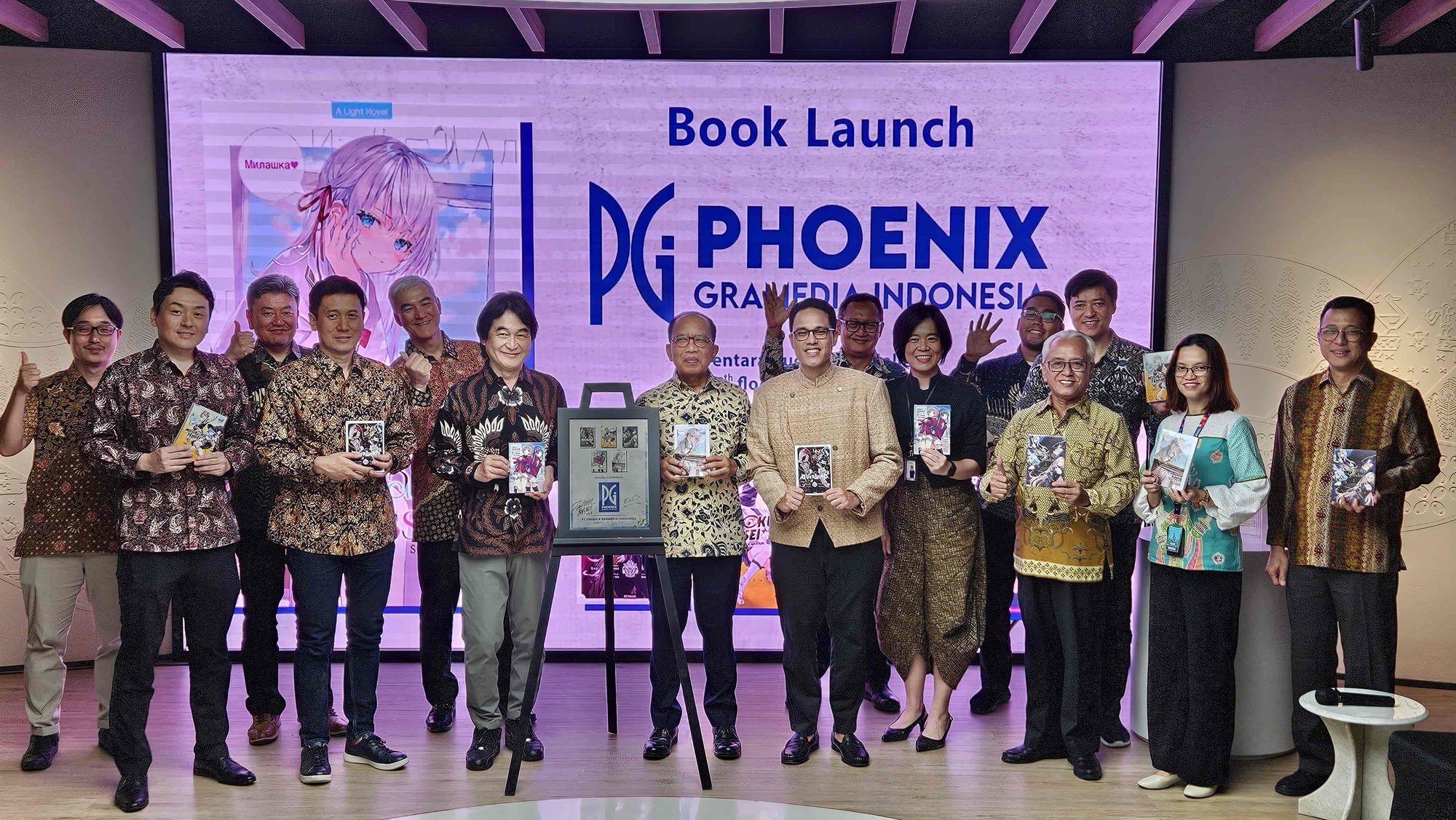 PT Phoenix Gramedia Indonesia Diresmikan: Hasil Kolaborasi Gramedia dengan Kadokawa