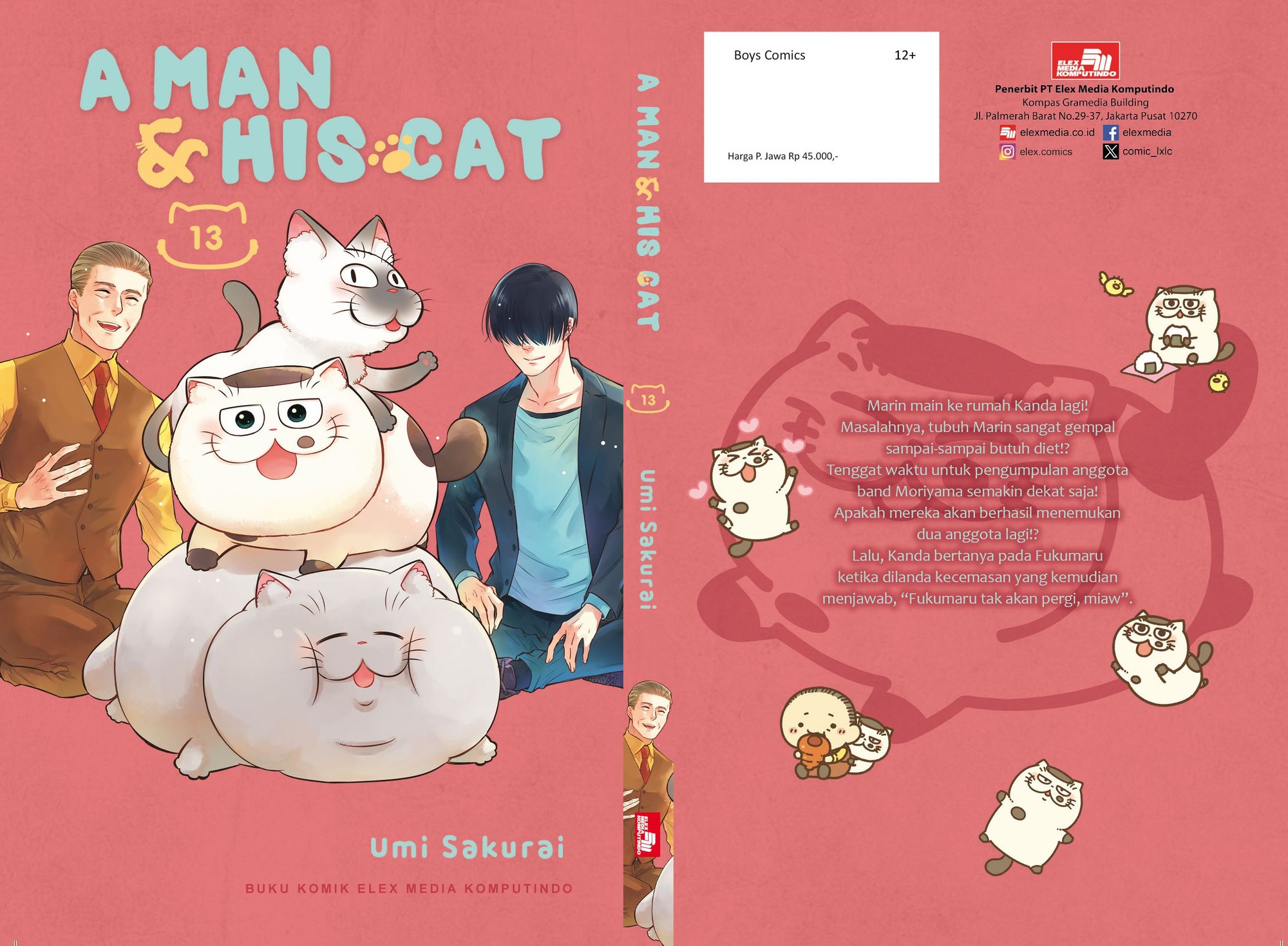 A Man & His Cat karya Umi Sakurai: Kisah Hangat Tentang Cinta dan Persahabatan