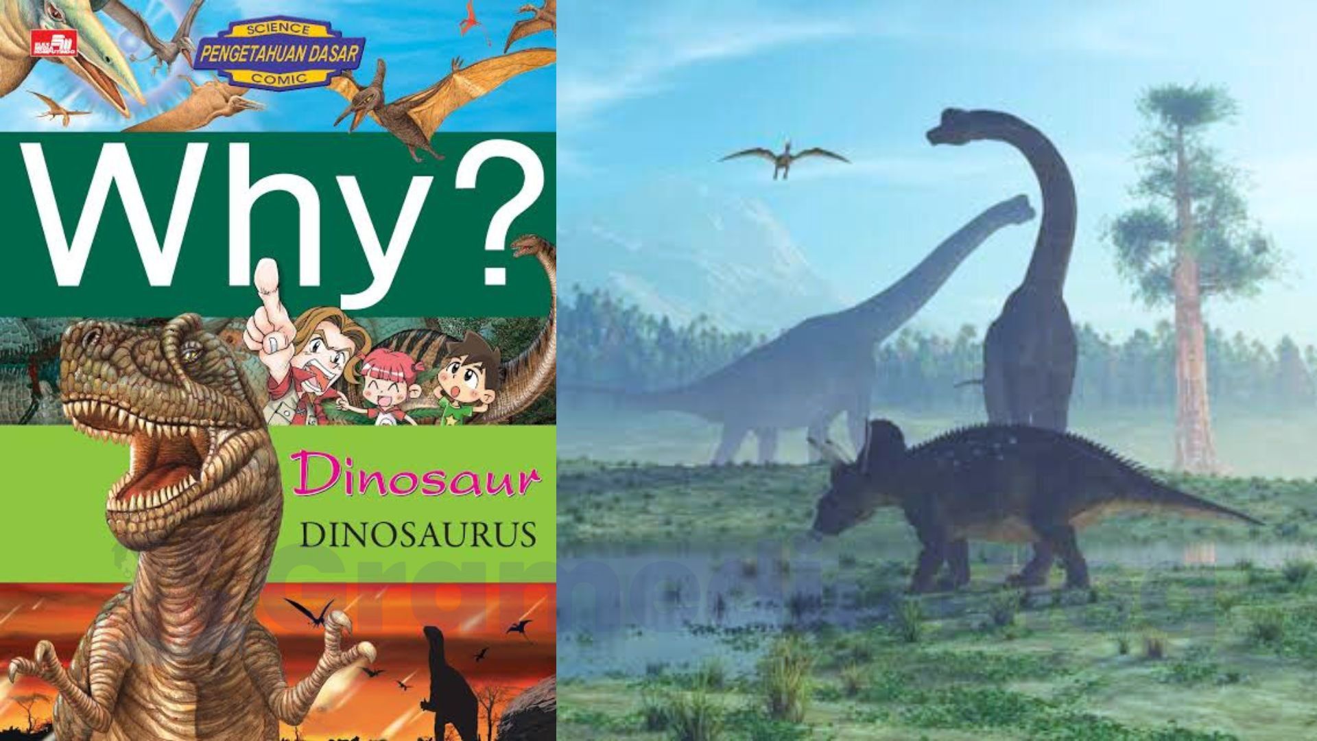 Mengenal Dinosaurus Lewat Why? Dinosaur, Siap Masuk Mesin Waktu ke Dunia Dinosaurus?