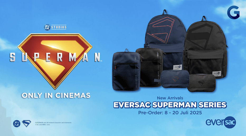Eversac Superman Series: Tampil Stylish & Super Setiap Hari, Siap Jadi Pusat Perhatian?