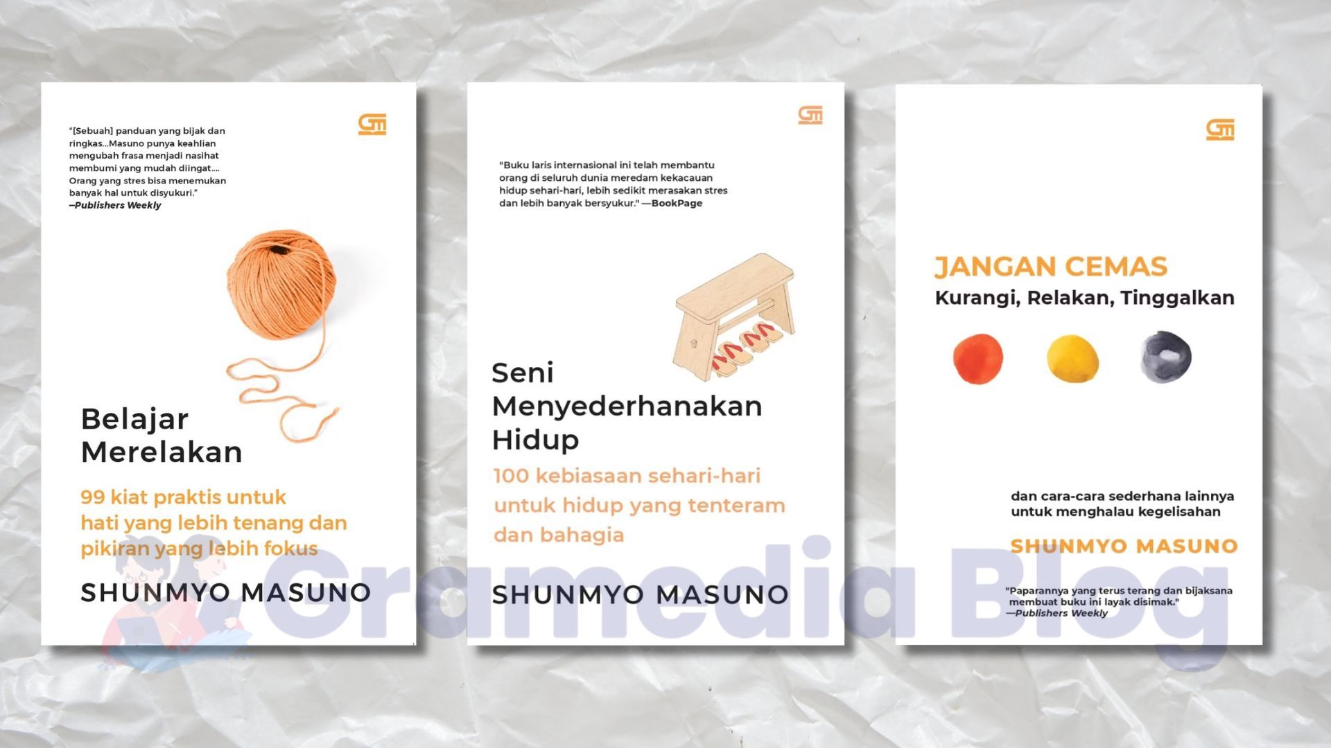 Hidup Terasa Berat? Karya Shunmyo Masuno Siap Memelukmu Erat
