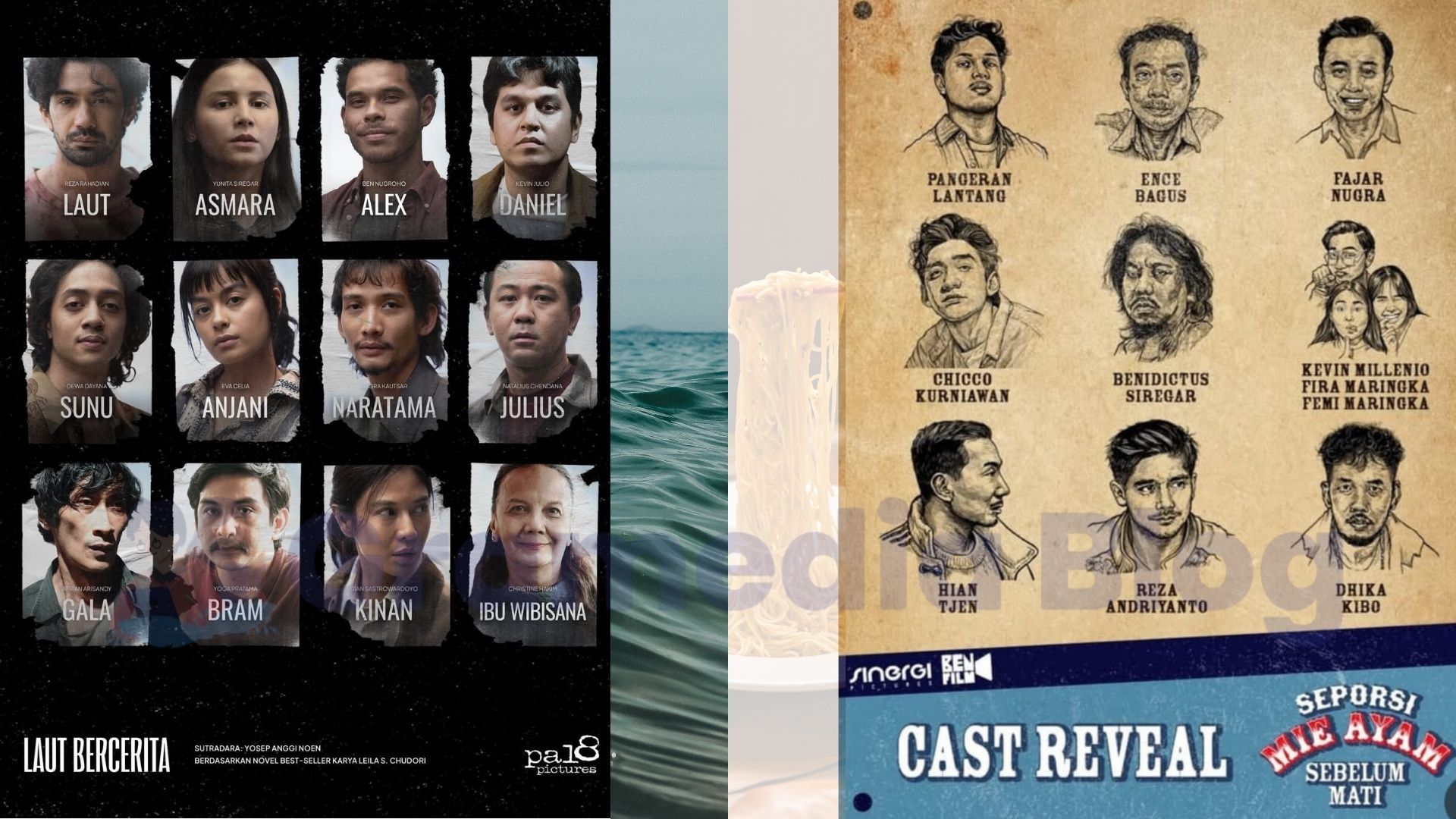 Siap-Siap Nyesek! Laut Bercerita & Seporsi Mie Ayam Sebelum Mati Segera Menuju Layar Lebar