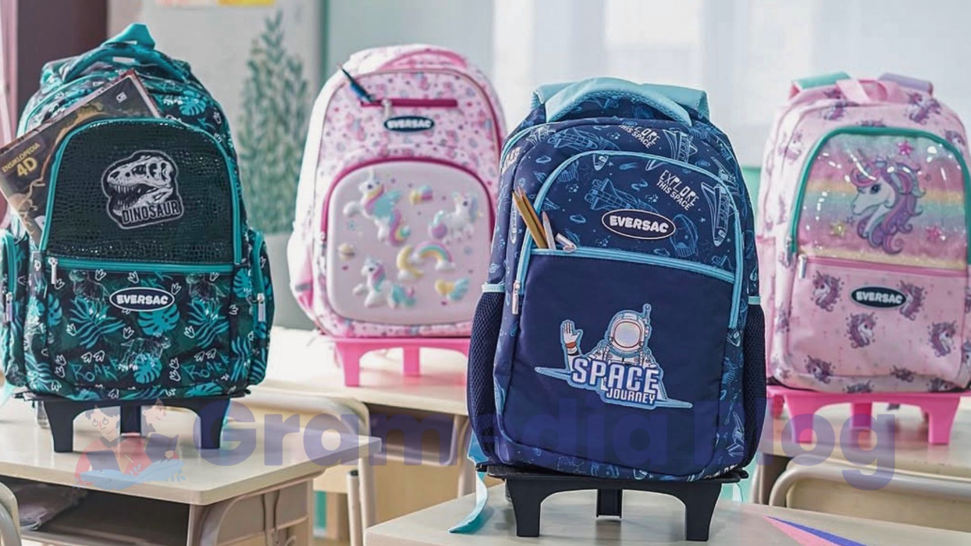 Buku Sekolah Makin Berat? Trolley Backpack Ini Solusi Biar Punggung Anak Nggak Capek!