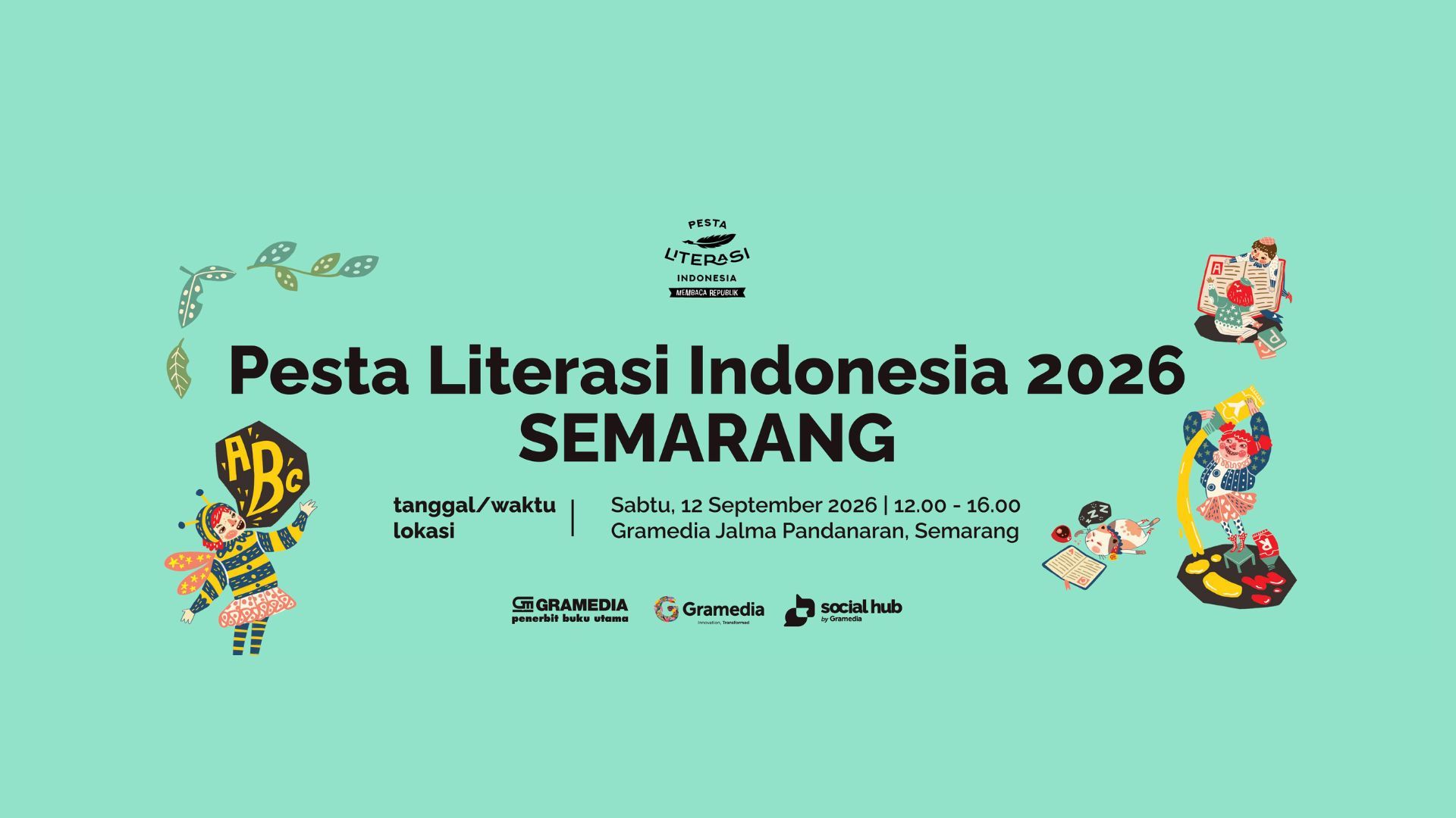 Semarang, Pesta Literasi Indonesia Dimulai Dari Kotamu! Mari Merapat ke Gramedia Jalma Pandanaran