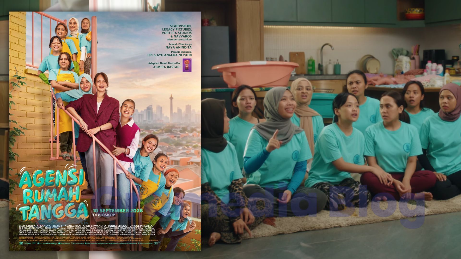 Siap-Siap Ngakak! Intip Interaksi Chaotic ART di Film 'Agensi Rumah Tangga'!