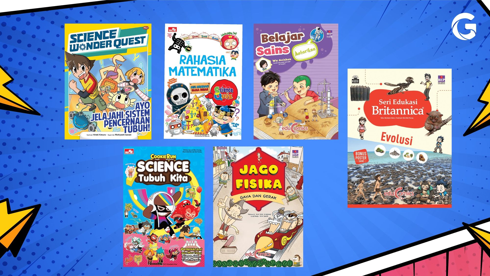 Rekomendasi Komik Pendidikan yang Cocok untuk Bantu Anak Belajar