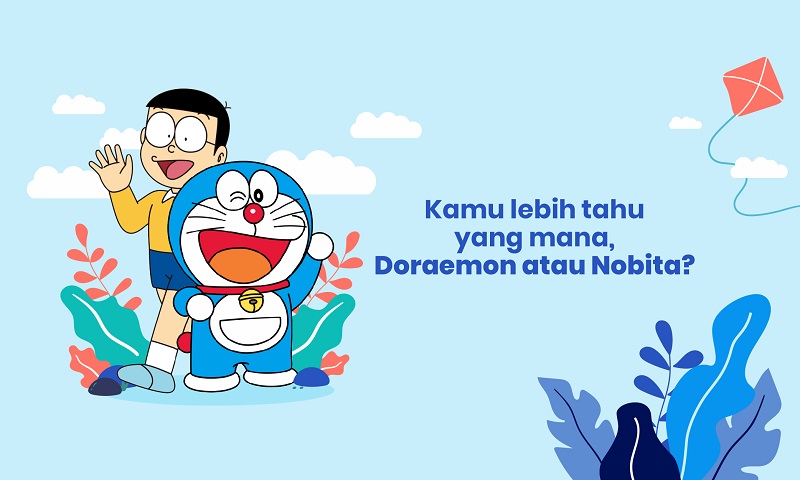 (PERSONALITY QUIZ) Kamu Lebih Tahu yang Mana, Doraemon atau Nobita?
