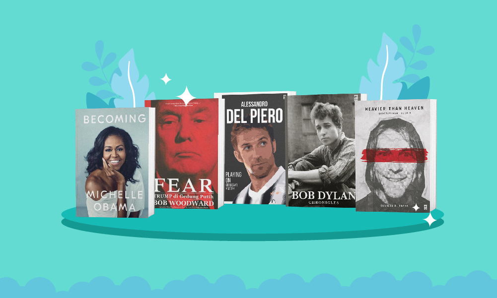 Dari Michelle Obama Sampai Bob Dylan, Ini 5 Buku Nonfiksi Tokoh Terkenal Internasional